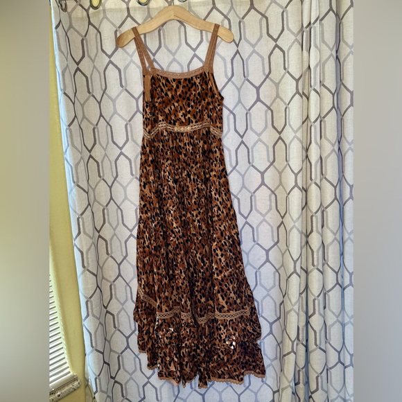NWT Spell & the Gypsy Collective Tan Saphari Unicorn Tears Sundress - Picture 12 of 17
